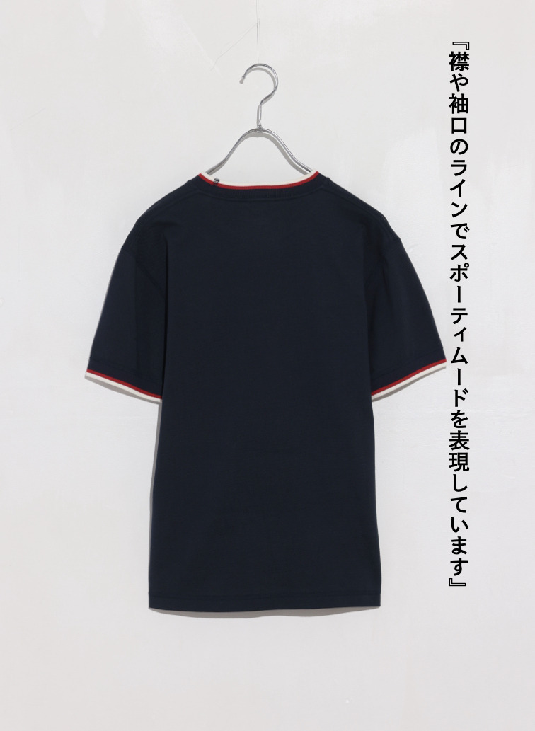 McGREGOR EDIT-B クルーネックTシャツ 詳細画像 Navy 2