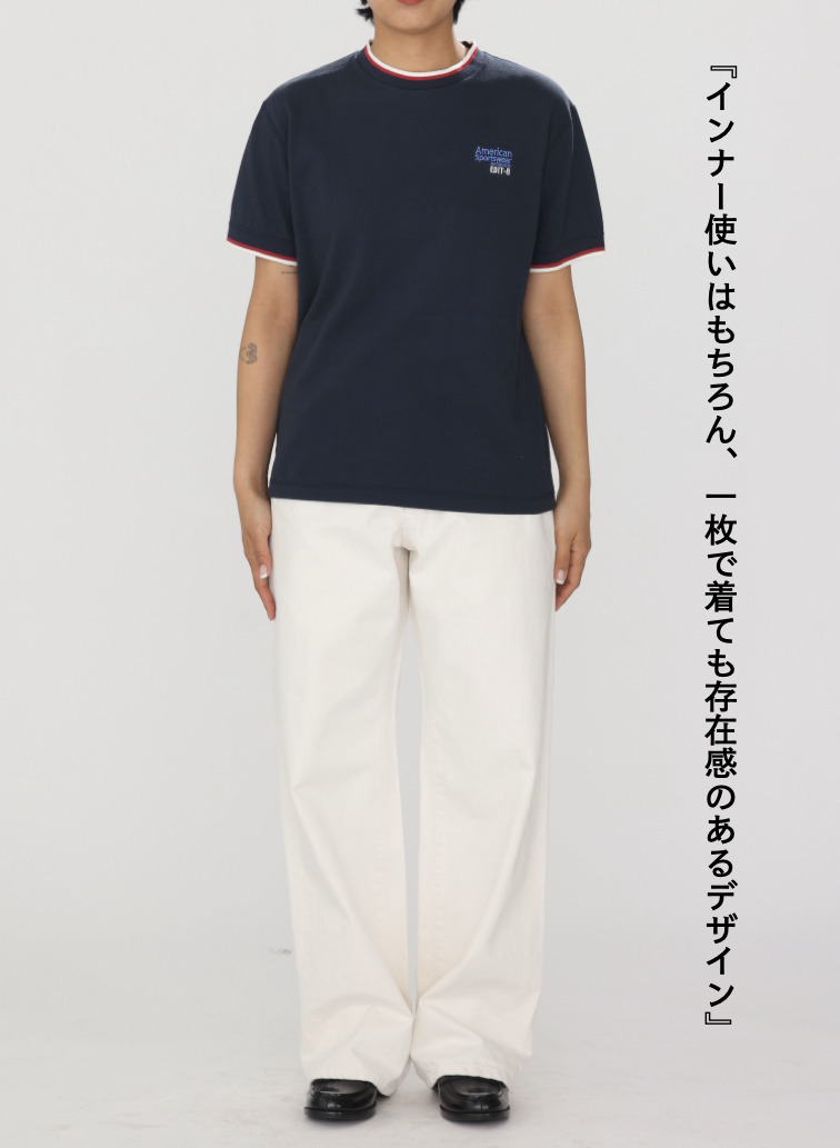 McGREGOR EDIT-B クルーネックTシャツ 詳細画像 Navy 5
