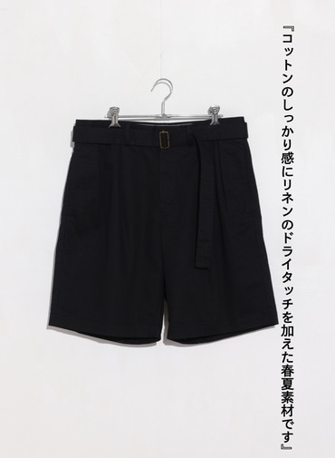 McGREGOR EDIT-B 2タックショーツ 詳細画像 Black 4