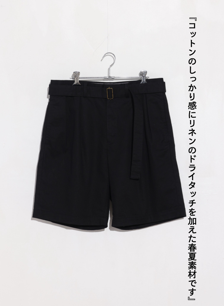 McGREGOR EDIT-B 2タックショーツ 詳細画像 Black 4