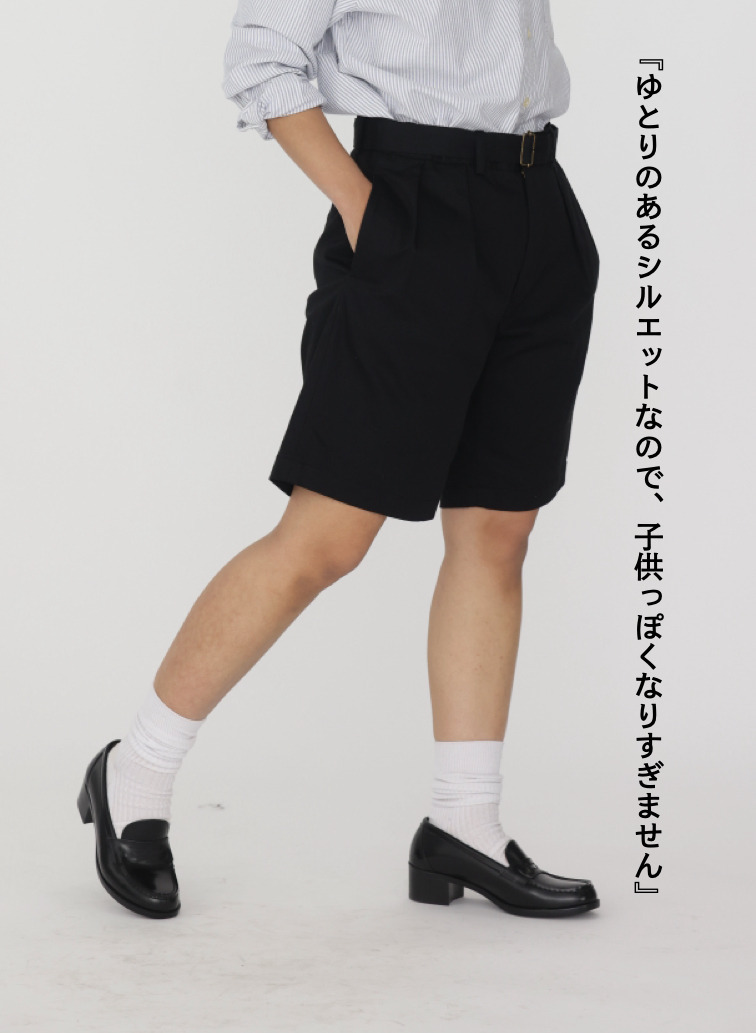 McGREGOR EDIT-B 2タックショーツ 詳細画像 Black 8