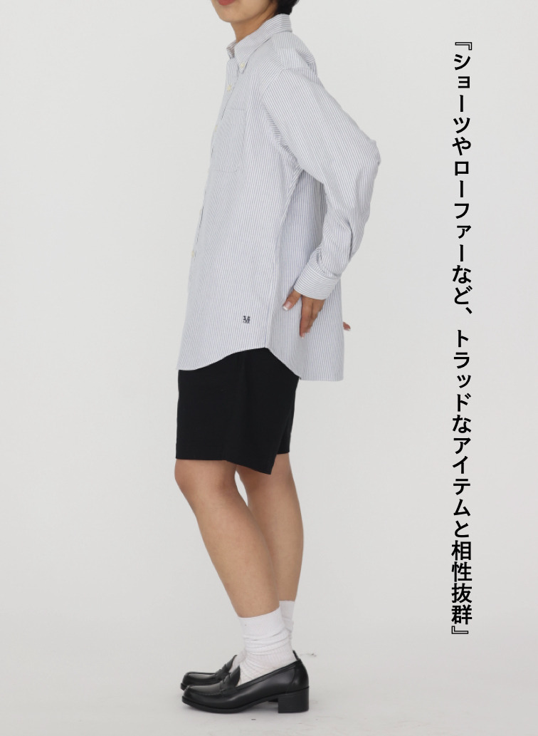 McGREGOR EDIT-B オックスフォードB.D.シャツ 詳細画像 Navy 5