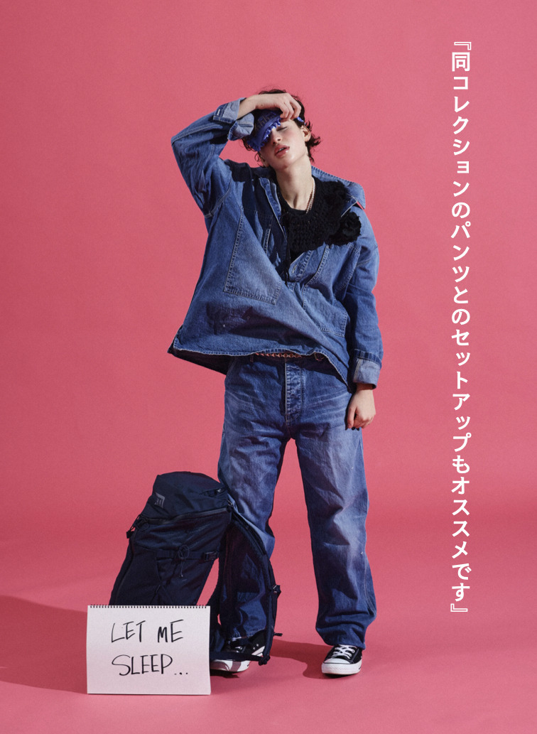 V&eacute;rit&eacute;coeur デニムプルオーバーシャツ 詳細画像 Indigo 2