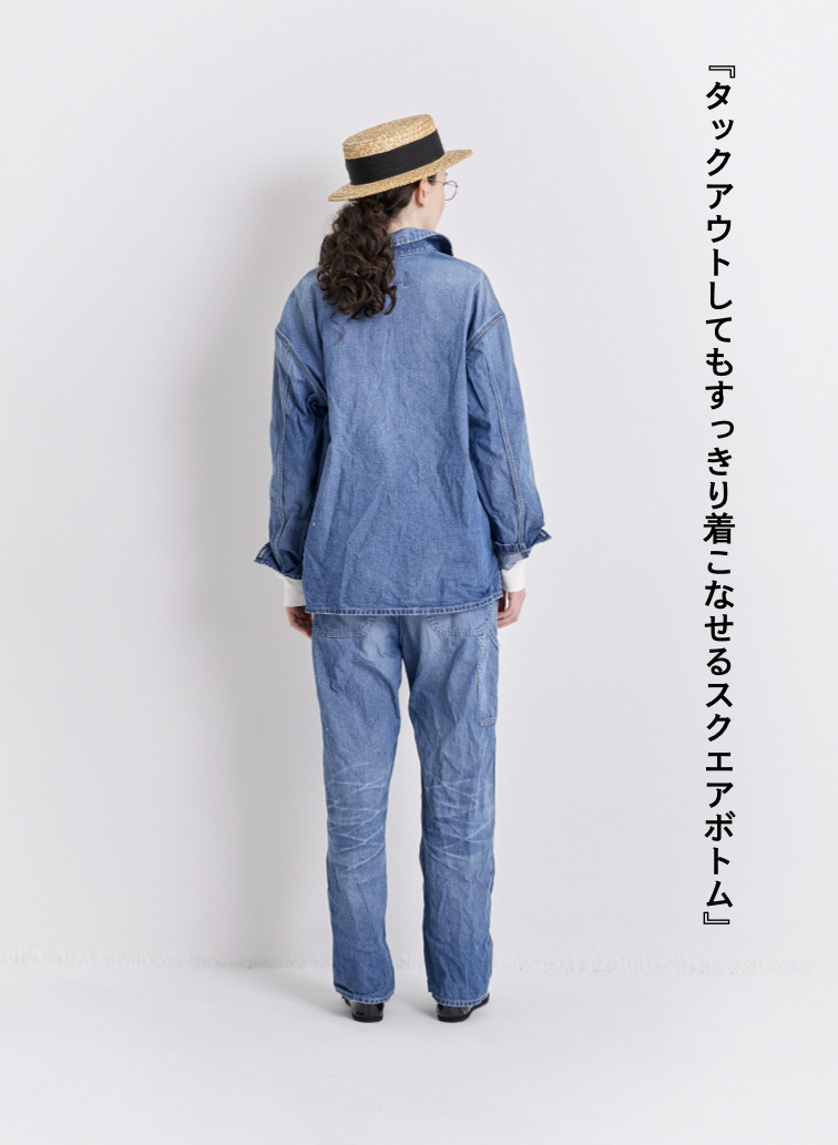 V&eacute;rit&eacute;coeur デニムプルオーバーシャツ 詳細画像 Indigo 7