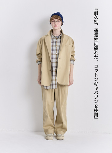 V&eacute;rit&eacute;coeur ツータックパンツ 詳細画像 Beige 7