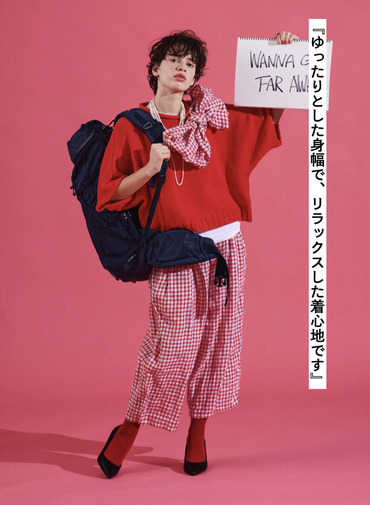 V&eacute;rit&eacute;coeur ドルマンプルオーバーニット 詳細画像 Red 3