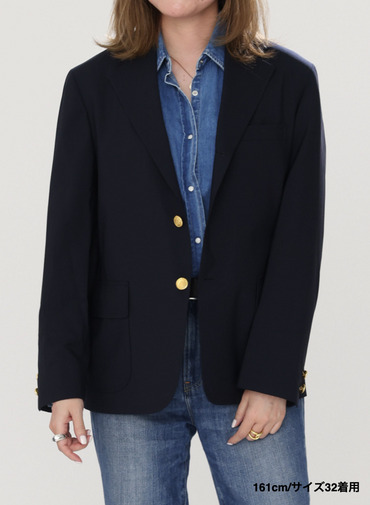 J.PRESS ORIGINALS 3Bブレザー【UNISEX】 詳細画像 Navy 14