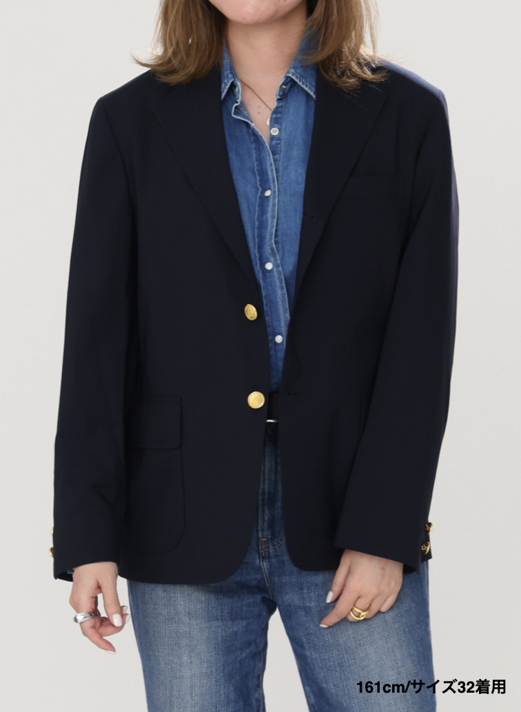J.PRESS ORIGINALS 3Bブレザー【UNISEX】 詳細画像 Navy 14