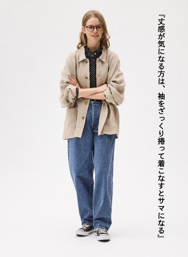 LENO リネンカバーオール 詳細画像 Oatmeal 2