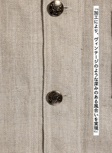 LENO リネンカバーオール 詳細画像 Oatmeal 5