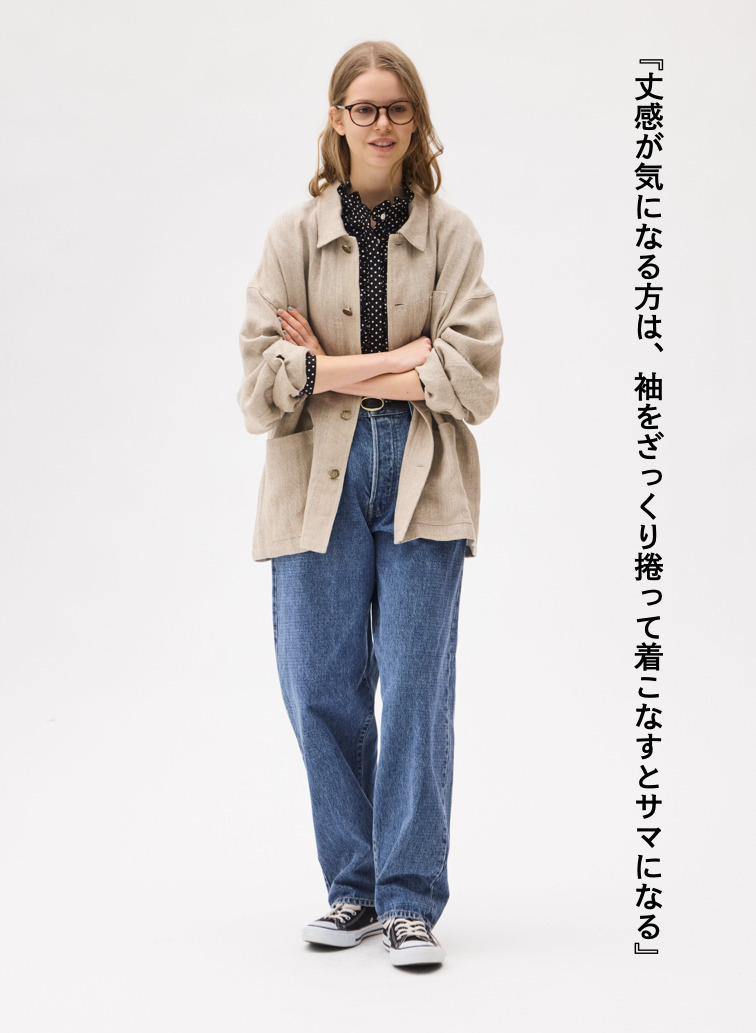 LENO リネンカバーオール 詳細画像 Oatmeal 2