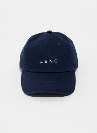 LENO ストーンウォッシュロゴキャップ 詳細画像 Navy 4