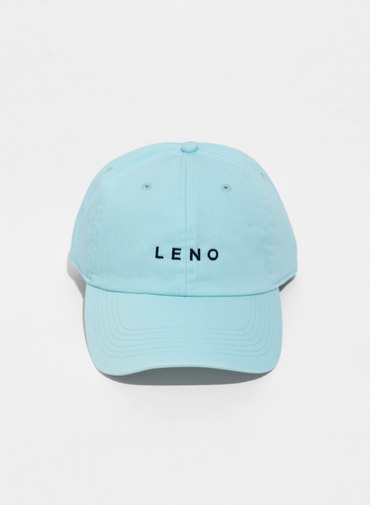 LENO ストーンウォッシュロゴキャップ 詳細画像 Saxe Blue 4
