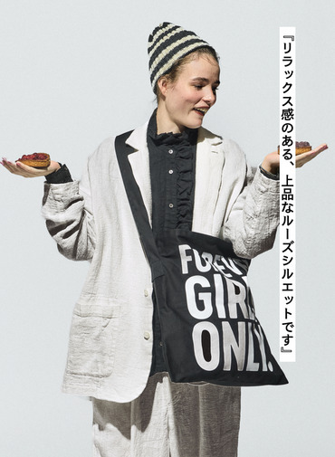 journal standard luxe &times; CLU&Eacute;L リネンジャケット 詳細画像 White 3