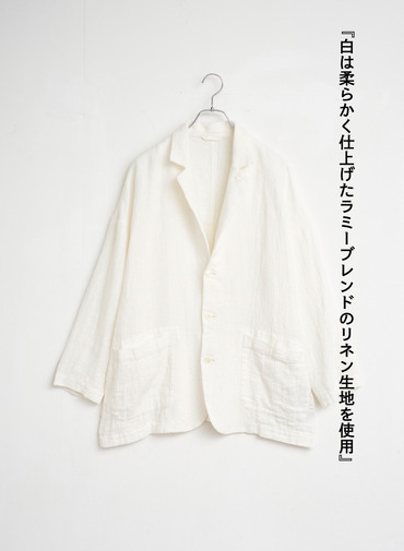 journal standard luxe &times; CLU&Eacute;L リネンジャケット 詳細画像 White 4