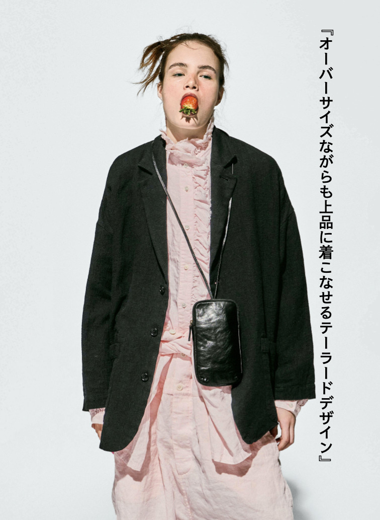 journal standard luxe &times; CLU&Eacute;L リネンジャケット 詳細画像 Black 2