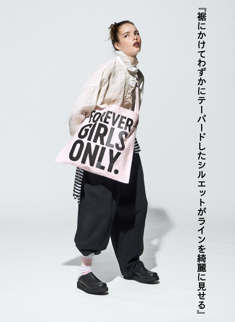 journal standard luxe &times; CLU&Eacute;L リネンイージーパンツ 詳細画像 Black 2