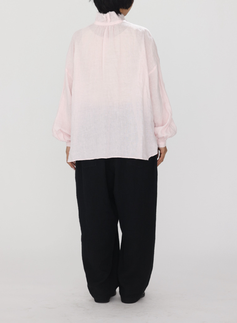 journal standard luxe &times; CLU&Eacute;L リネンフリルブラウス 詳細画像 Pink 10