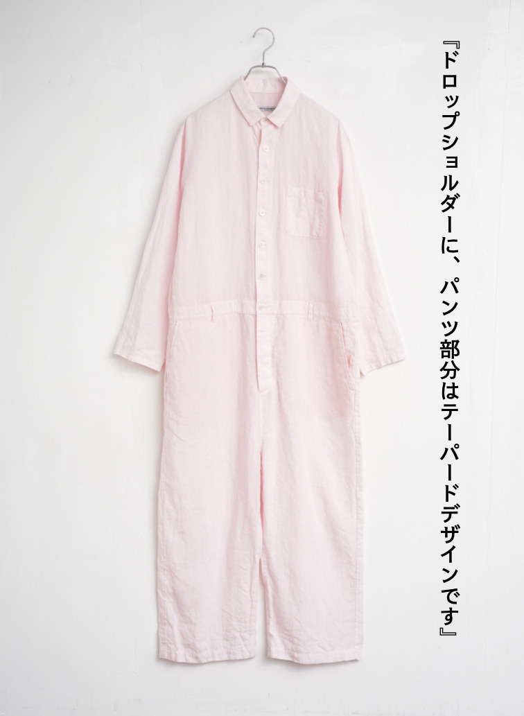 journal standard luxe &times; CLU&Eacute;L リネンオールインワン 詳細画像 Pink 5