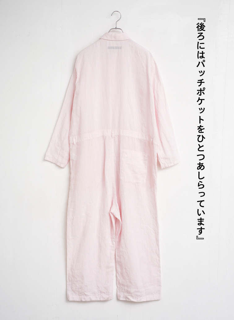 journal standard luxe &times; CLU&Eacute;L リネンオールインワン 詳細画像 Pink 6