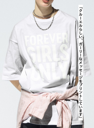 journal standard luxe &times; CLU&Eacute;L プリントビッグTシャツ 詳細画像 White 3