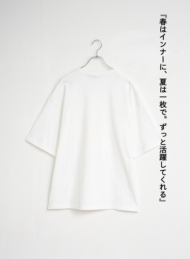 journal standard luxe &times; CLU&Eacute;L プリントビッグTシャツ 詳細画像 White 6