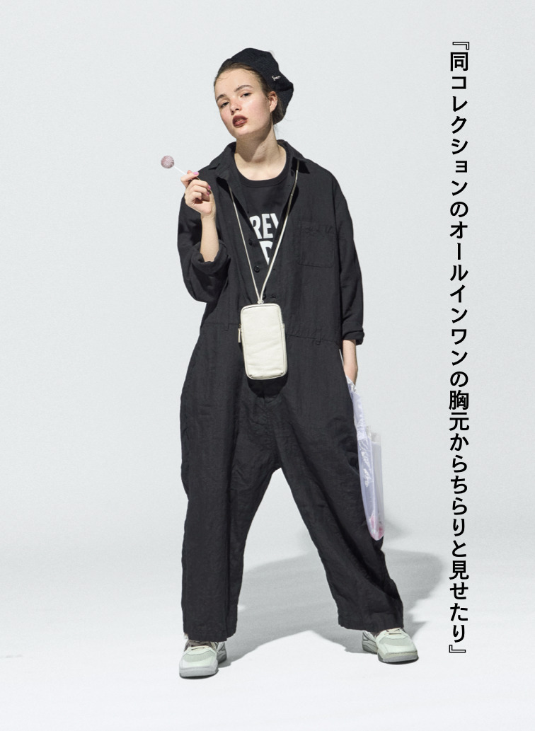 journal standard luxe &times; CLU&Eacute;L プリントビッグTシャツ 詳細画像 Black 4