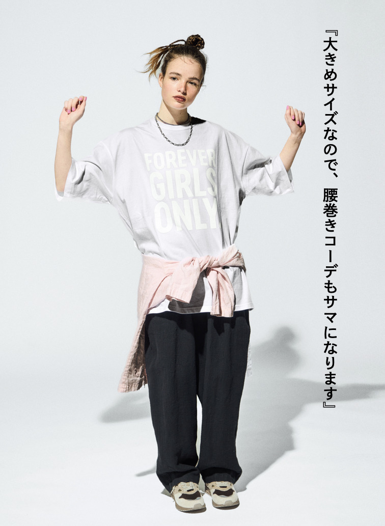 journal standard luxe &times; CLU&Eacute;L プリントビッグTシャツ 詳細画像 White 2