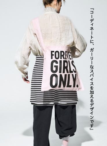 journal standard luxe &times; CLU&Eacute;L キャンバスプリントバッグ 詳細画像 Pink 2