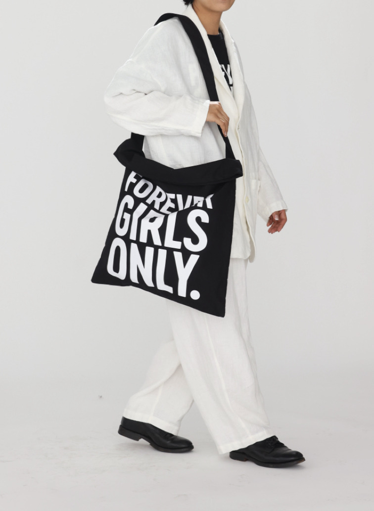 journal standard luxe &times; CLU&Eacute;L キャンバスプリントバッグ 詳細画像 Black 7