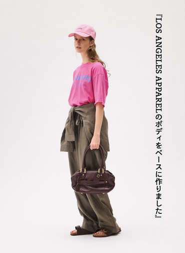 LENO スタンダードTシャツ 詳細画像 Pink 2