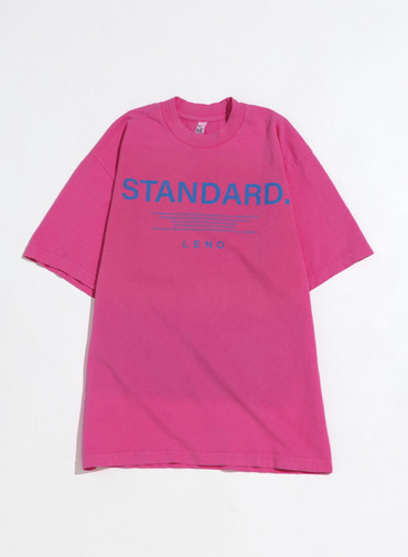 LENO スタンダードTシャツ 詳細画像 Pink 4
