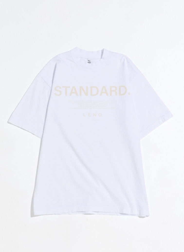 LENO スタンダードTシャツ 詳細画像 White 1