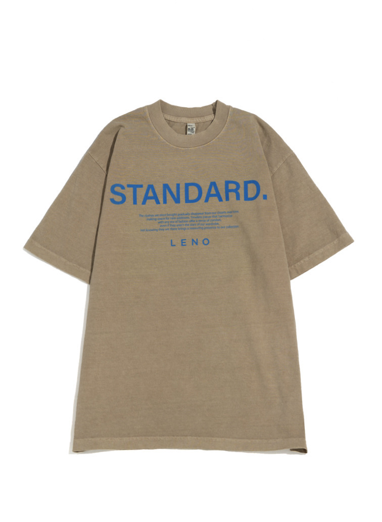 LENO スタンダードTシャツ 詳細画像 Beige 3