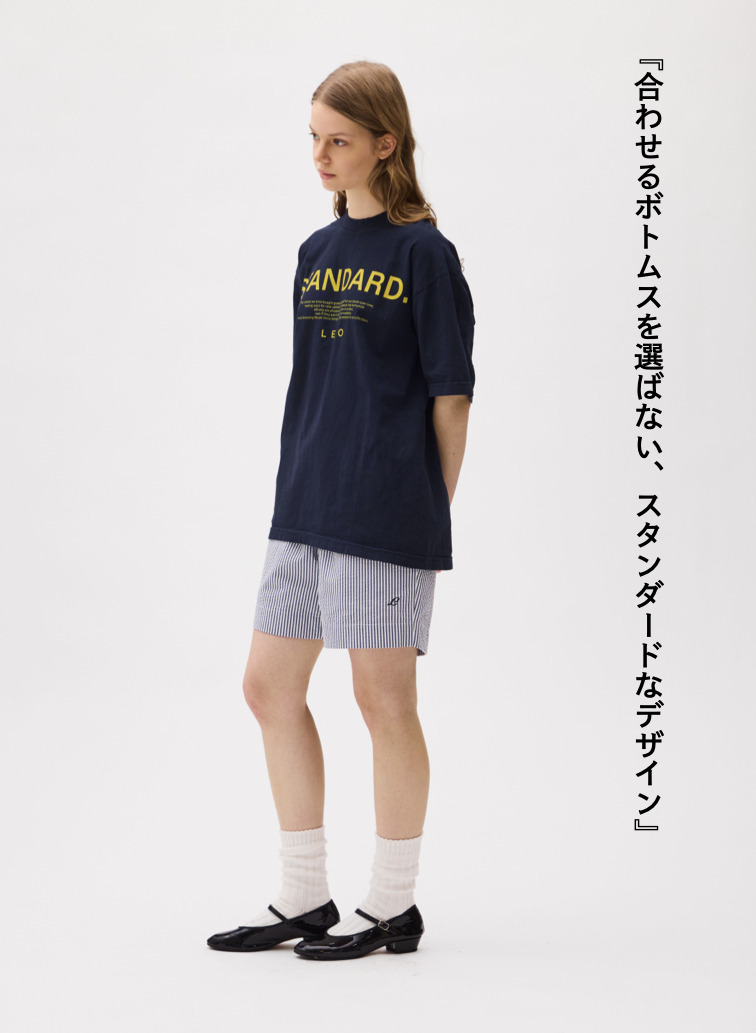 LENO スタンダードTシャツ 詳細画像 Navy 1