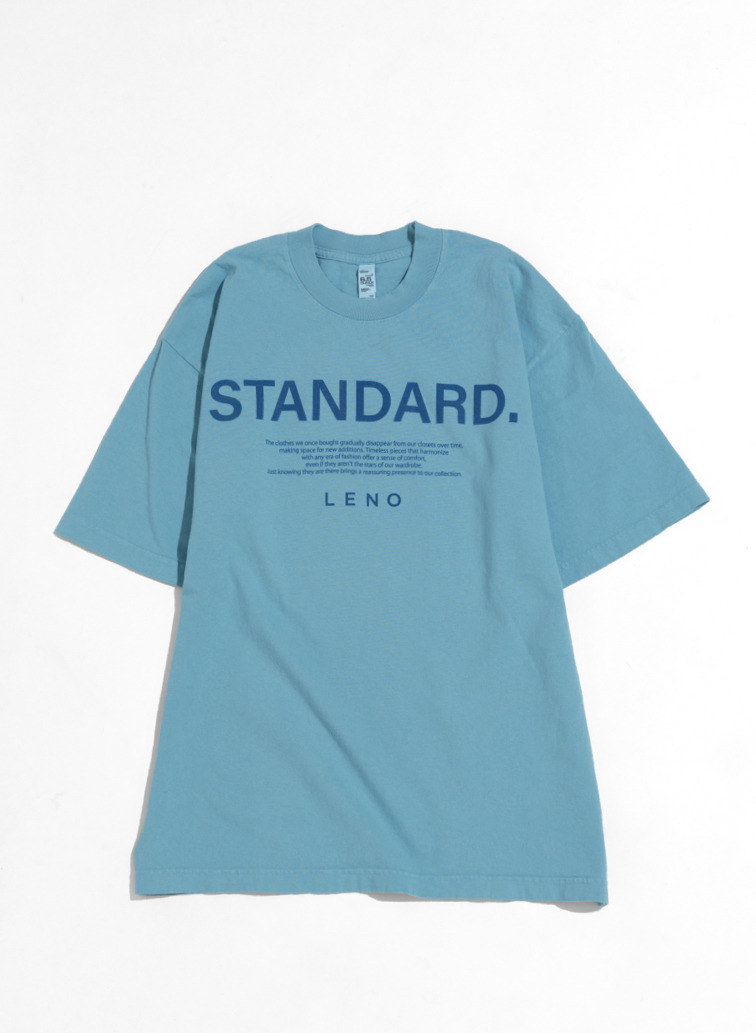 LENO スタンダードTシャツ 詳細画像 Turquoise Blue 1