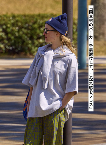 WILD THINGS 半袖スウェット 詳細画像 Gray 2