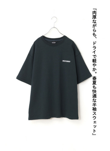 WILD THINGS 半袖スウェット 詳細画像 Green 1