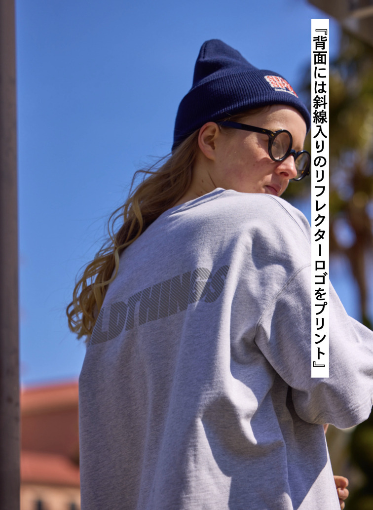 WILD THINGS 半袖スウェット 詳細画像 Gray 4