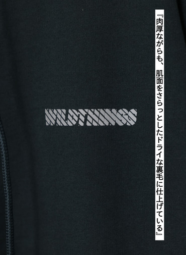 WILD THINGS スウェットジップパーカー 詳細画像 Green 3