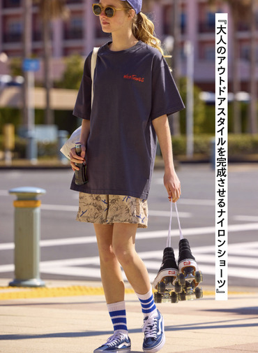 プリントナイロンショーツ 詳細画像 Off White 1