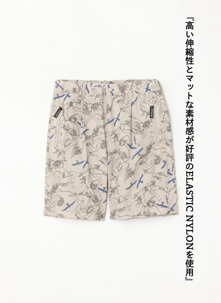 プリントナイロンショーツ 詳細画像 Off White 4