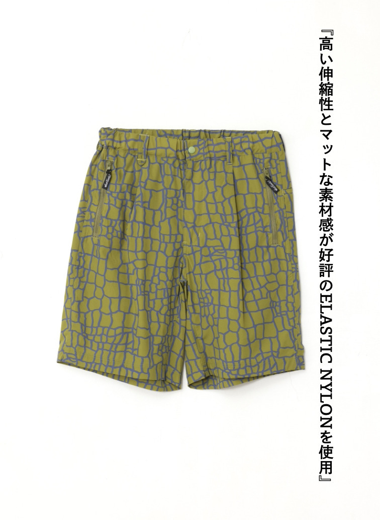 プリントナイロンショーツ 詳細画像 Green 5