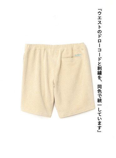 SUMMER CORD SHORTS 詳細画像 Ivory 2