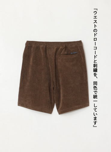 SUMMER CORD SHORTS 詳細画像 Brown 2