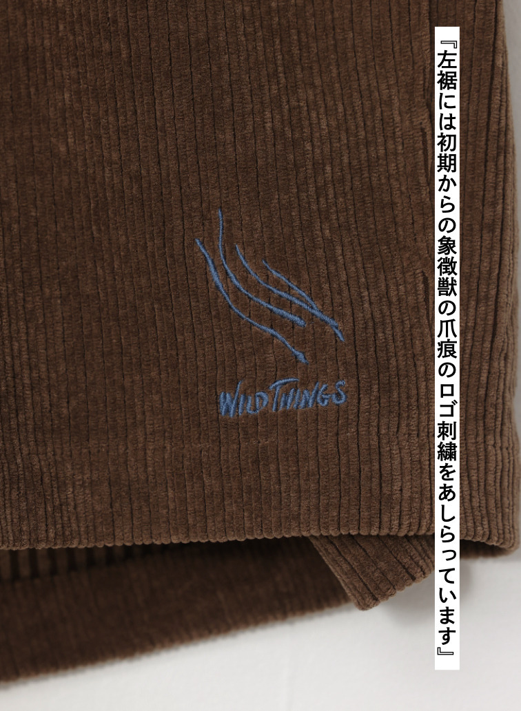 SUMMER CORD SHORTS 詳細画像 Brown 3