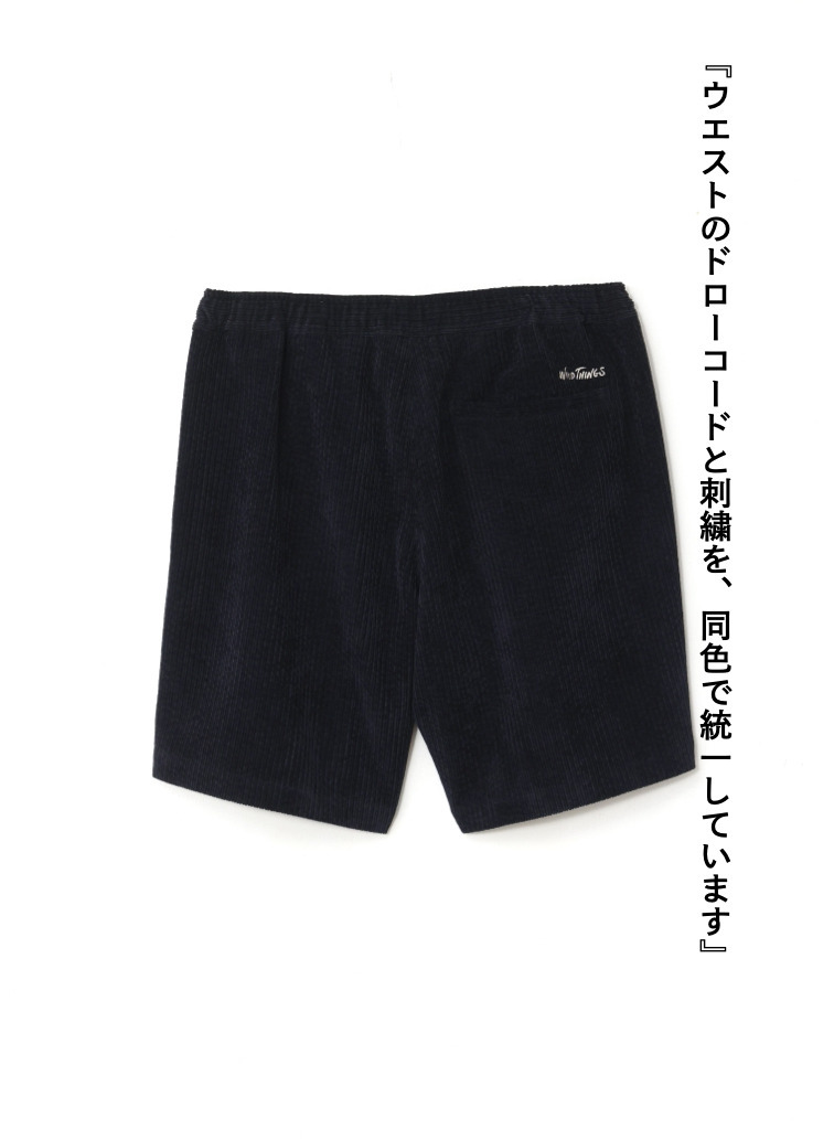 SUMMER CORD SHORTS 詳細画像 Navy 6