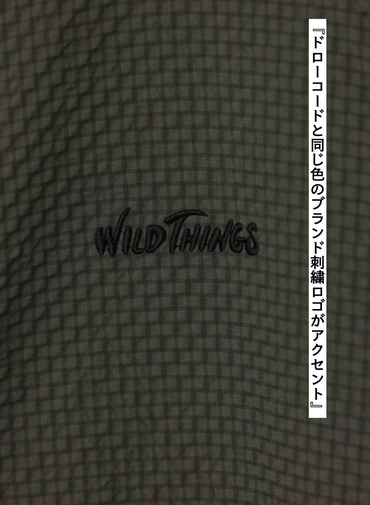 WILD THINGS パーカー 詳細画像 Olive 6