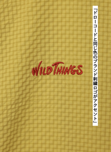 WILD THINGS パーカー 詳細画像 Yellow 9