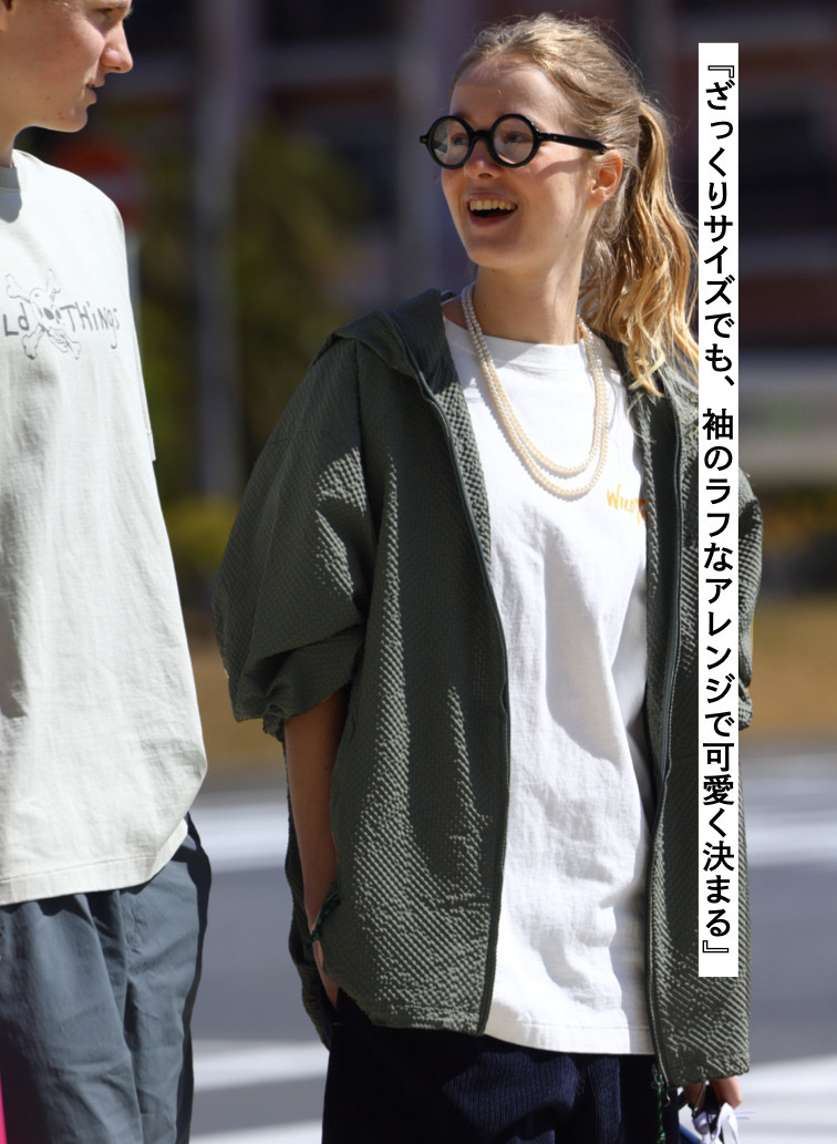 WILD THINGS パーカー 詳細画像 Olive 2